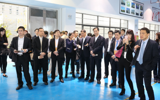 The Delegation of The Three Strategic Hinge of Guangzhous International Investment Conference in China 2016 Inspecting Greatoo (Guangzhou)